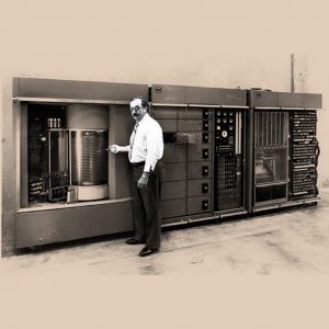 RAMAC Engineering Prototype, IBM San Jose, 1956